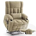 Infinite Position Power Lift Recliner Chair for Elderly & Adults, Oatmeal