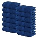 Infinitee Xclusives 100% Cotton Luxury Wash Cloths for Showering - 12 Pack