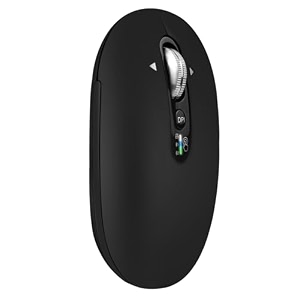 wireless bluetooth mouseusbbt2slim pebble multi device small travel micemetal 4 way super scrolling 3000 dpi8 buttonsquietportablelong battery for laptopcomputertabletmacipadpcphone