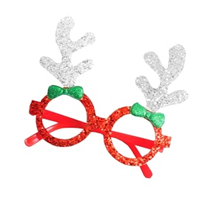 infispace christmas glitter reindeer antler glasses frame goggles for boys amp girls