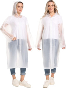 INFISPACE Solid Women Raincoat