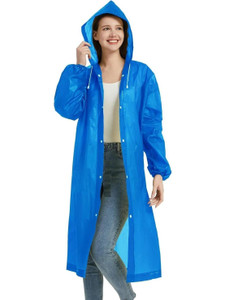 infispace solid women raincoat