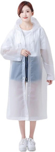infispace solid women raincoat