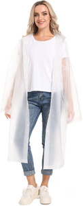 infispace solid women raincoat