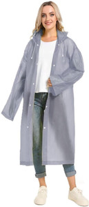 infispace solid women raincoat