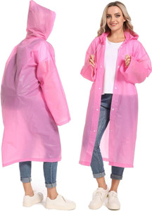 INFISPACE Solid Women Raincoat