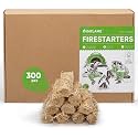 Inflame Fire Starters 300 pcs - Fire Starters for Campfires, Charcoal, BBQ