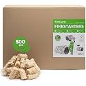 Inflame Fire Starters 800 pcs - Fire Starters for Campfires, Charcoal, BBQ