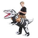 Inflatable Child Skeleton Dinosaur Costume, Ride on Cosplay Boys Girls