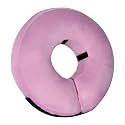 Inflatable Dog Cone Collar-Soft Protective Cone for Dogs After Surgery,Dog Donut Collar for Large Medium Small Dogs and Cats (Purple,Small)