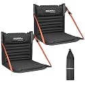 Inflatable Folding Seats for Camping,Portable Stadium Seats w/Back Support