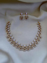Influtive Brass Gold-plated Gold Jewellery Set
