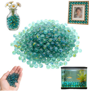 infojerk lifestyle pack of 300 pebbles glass marbles kanche goli  glass marble bulk pack regular round fire glass pebbles