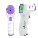 Infrared Thermometer Gun for Adults & Kids | Non-Contact Digital Forehead Thermometer | Fast Accurate Temperature Reading with LCD Display & Fever Alarm