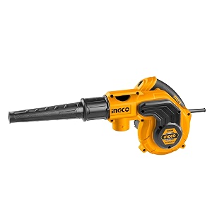 ingco aspirator blower 800w  15000rpm variable speed with vacuum function 1 pcs dust bag 1 pcs flexible tube 2 pcs suction nozzles