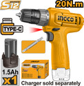 INGCO CDLI12456 Cordless Drill