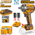 INGCO CIWLI20351 - 350 NM Cordless Impact Wrench