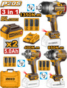 INGCO Cordless Impact Wrench