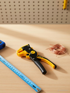 ingco hwsp15608 wire stripper 2 in 1 cable 05mm6mm diameter wire stripping punch plier