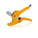 INGCO PVC Pipe Cutter, 3-42mm INGCO Heavy Duty Plastic Pipe Cutter,4CR13 Tube Cutter, New Unique Handle Design, One-Hand Fast Pipe Cutting Tool for PVC PPR PE PEX Pipe and Other Plastic Pipe