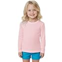 INGEAR Girls Long Sleeve Rash Guard Swim Shirt Outdoor Sports Shirt Lightweight Athletic Tee Protective Quick Dry