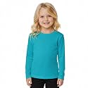 INGEAR Girls Long Sleeve Rash Guard Swim Shirt Outdoor Sports Shirt Lightweight Athletic Tee Protective
