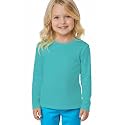 INGEAR Girls Long Sleeve Rash Guard Swim Shirt Outdoor Sports Shirt Lightweight Athletic Tee Protective