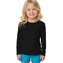 INGEAR Girls Long Sleeve Rash Guard Swim Shirt Outdoor Sports Shirt Lightweight Athletic Tee Protective
