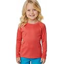 INGEAR Girls Long Sleeve Rash Guard Swim Shirt Outdoor Sports Shirt Lightweight Athletic Tee Protective