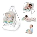 Ingenuity Grow with Me SimpleComfort Piano Playtimen Baby Swing &amp; Rocker
