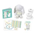 Ingenuity Sylvi Potty Training Kit with Plush Toy and Mini Potty, Storybook, Sticker Chart & Parent Guide – Playful Toddler Potty Training Set
