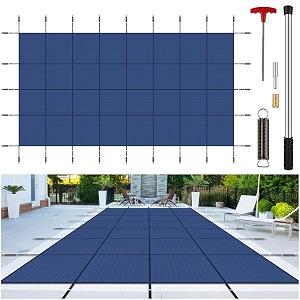 Inground Pool Cover Safety Fits Rectangle Swimming