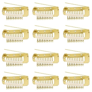 INHEAVEN 6 pcs Wig Clip with Safety