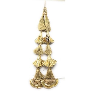 set of 2 latkan gold colour 30 cm long 15145 gold1