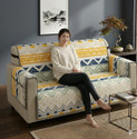 INHOME DECOR Polyester 3 Seater Sofa Floral