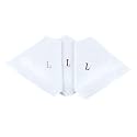 Initial Handkerchief for Men, Monogrammed Boxed 3 Piece Set,100% Cotton