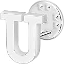 Initial Lapel Pin for Men Women, Brooch Pins for Men Suits, Metal Button Pins in 18K Gold and Silver Tone.