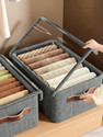 INJOFASH Storage Box for Clothes Foldable Cupboard Organizer for Clothes Storage Box