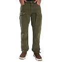 INKAST Men Brown Cargo Trousers with Zip