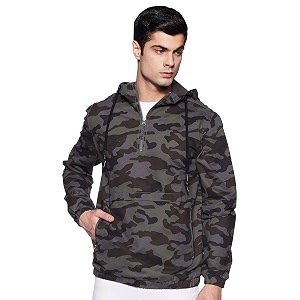 INKAST Men Cotton Pullover Jacket