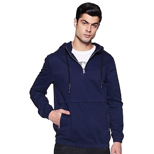INKAST Men Cotton Pullover Jacket