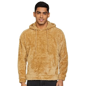 Amazon Brand - INKAST Mens Polyester Hooded