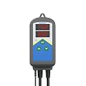 Inkbird Aquarium Heater with Probe Thermostat Fish Ornamental Shrimp Reef Tanks 24 Hours Double Time with Day Night Automatic Temperature Controller