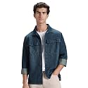 INKD Men39s Full Sleeve Shacket - 100
