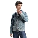 INKD Men39s Overdyed Cotton Denim Jacket -