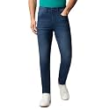 INKD Men's Regular Fit Jeans - Mid-Rise | Cotton Blend | Classic Styling | Contrast Stitch | Stretchable Fabric | Classic 5 Pocket Styling (Available in Plus Sizes)