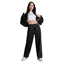 INKD Women's Baggy Fit Jeans - Mid-Rise | 100% Cotton | Jeans for Women (Available in Plus Sizes)
