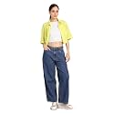 INKD Women's Baggy Fit Jeans - Mid-Rise | 100% Cotton | Jeans for Women (Available in Plus Sizes)