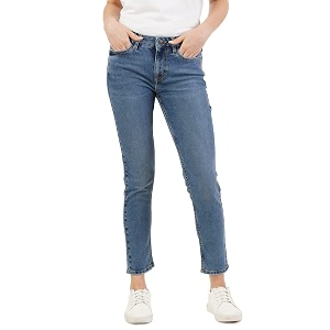 INKD Womens Contrast Stitch Stretchable Skinny Fit