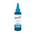 Inkjet Refill Ink for use All Inkjet, Deskjet, Officejet Printers and Cartridges | Compatible for HP Priner Cartridges &amp; Canon Printer Cartridges | 100ml Each Bottle (Cyan)